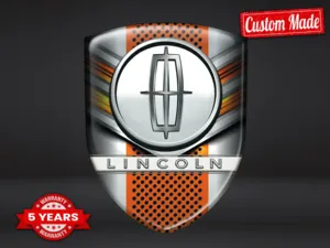 Lincoln Autocollants Bombés Universel Qualité Pro Supérieure